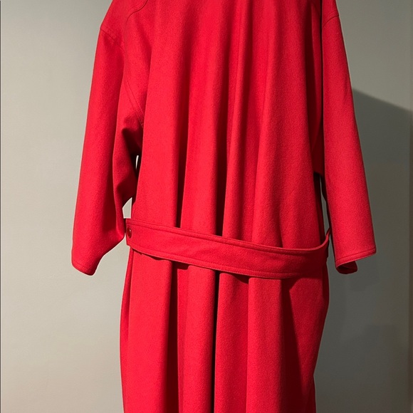 Weekend Red Button-Up Coat - Picture 4 of 9